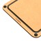 Cuisipro Fibre Wood Cutting Board with Silicone Feet, 12 x 9 Inch, Natural/Slate